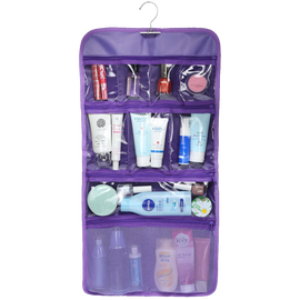 Wodison Transparent Clear Hanging Travel Toiletry Cosmetic Organizer Storage Bag